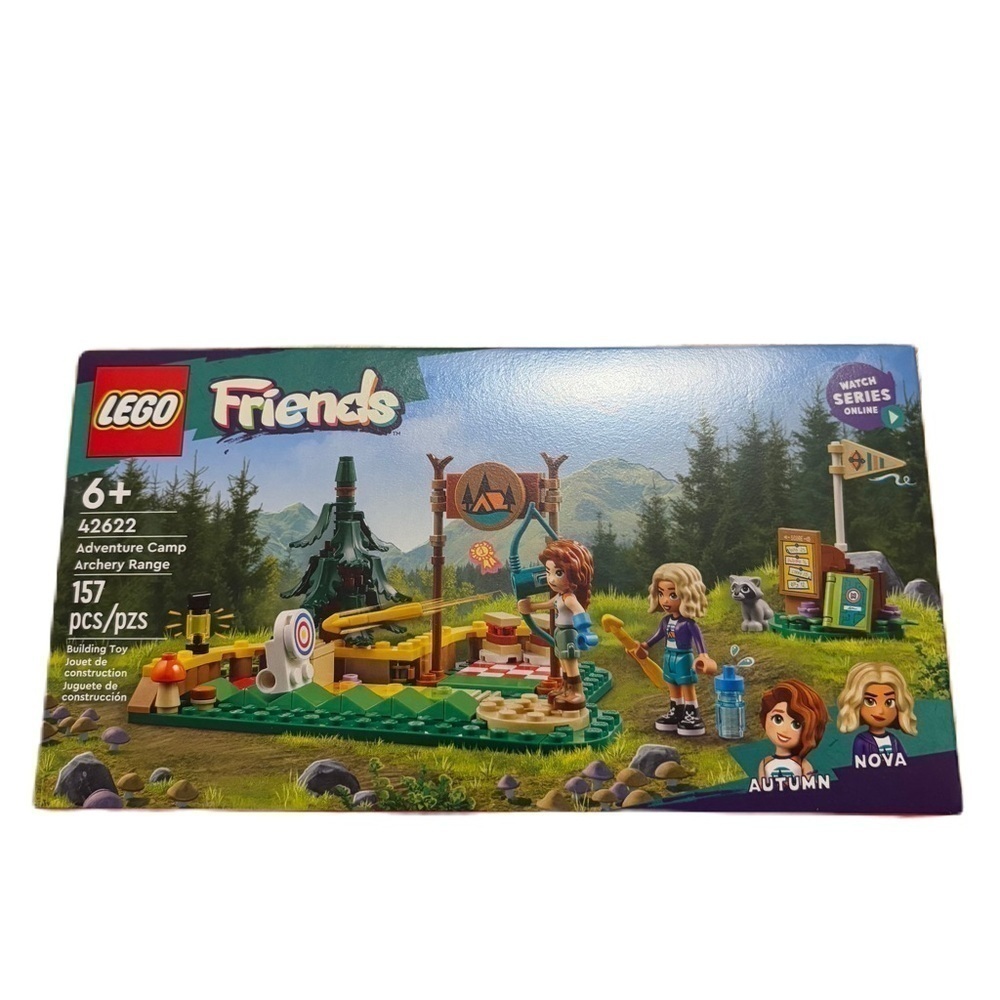 Lego Friends Adventure Camp Archery Range Building Block Set NEW 42622 Bow Arrow